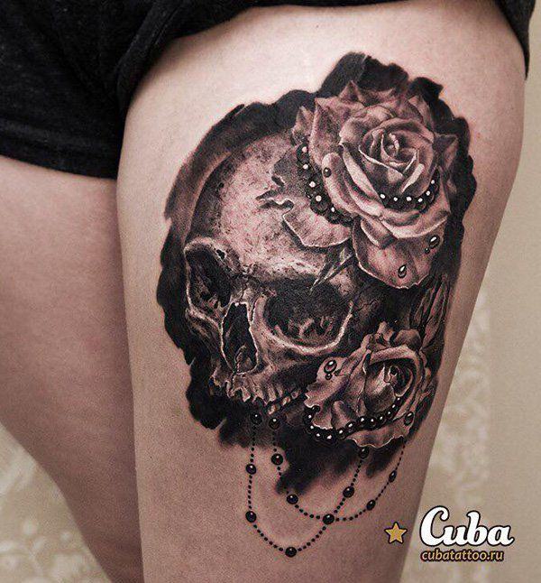 Cool cover up skull crown skeleton hand black and grey  Tatuajes de  portada Cubierta de tatuajes Tatuajes de rey