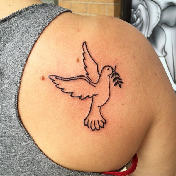 Beautiful Dove Tattoos