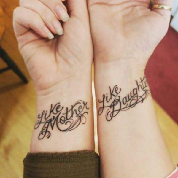 125 Popular Mother Daughter Tattoo Design Ideas Wild Tattoo Art
