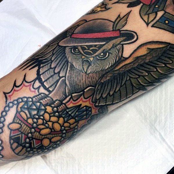 101 Highly Recommended Owl Tattoos in the US - Wild Tattoo Art