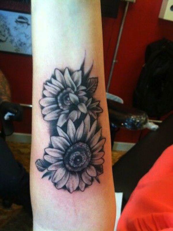 155 Sunflower Tattoos that Will Make You Glow - Wild Tattoo Art