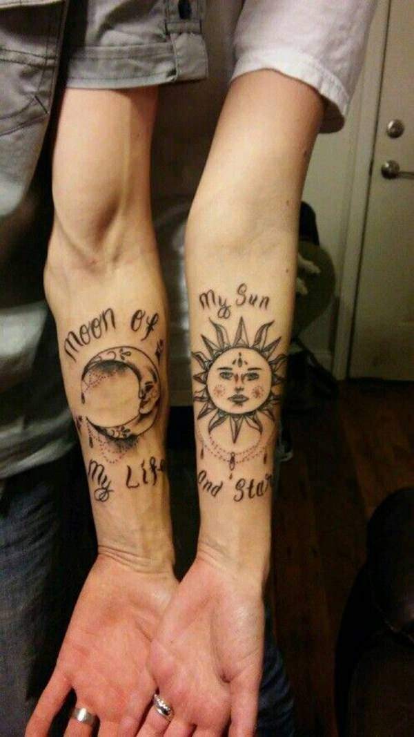 125 Sun and Moon Tattoo Designs for Men & Women - Wild Tattoo Art