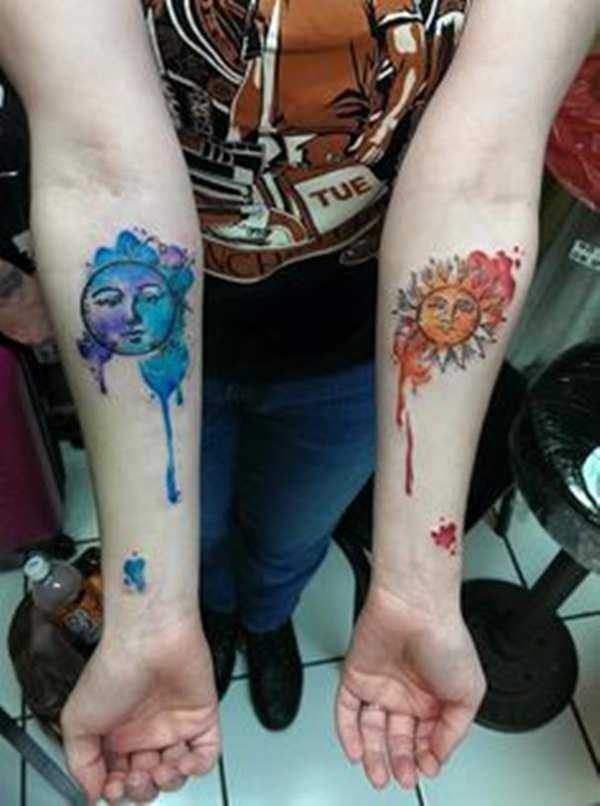 125 Sun and Moon Tattoo Designs for Men & Women - Wild Tattoo Art