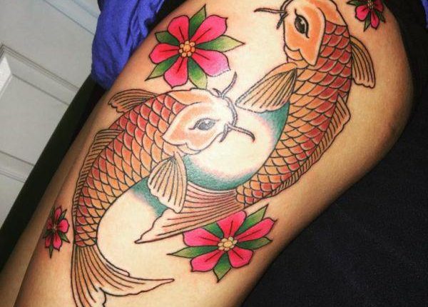 125 Koi Fish Tattoos with Meaning, Ranked by Popularity