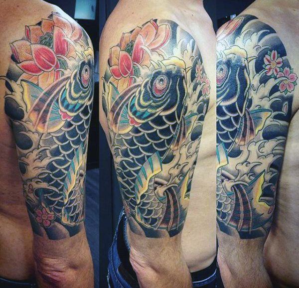 125 Koi Fish Tattoos with Meaning, Ranked by Popularity - Wild Tattoo Art