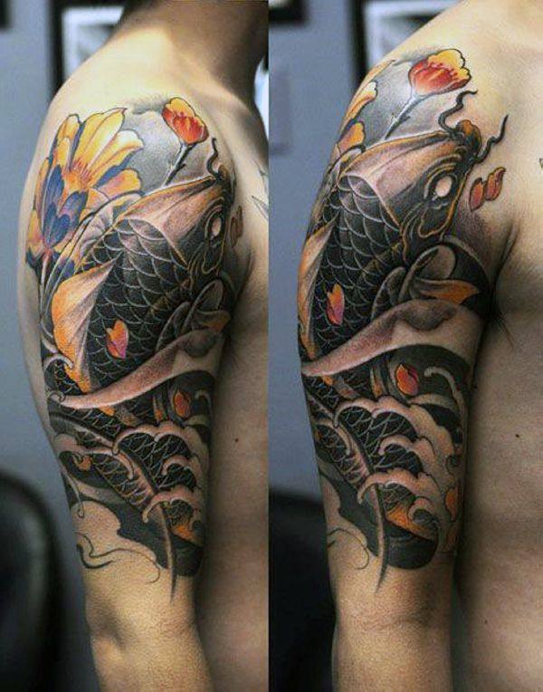 any advice on this koi fish im working on  rTattooApprentice
