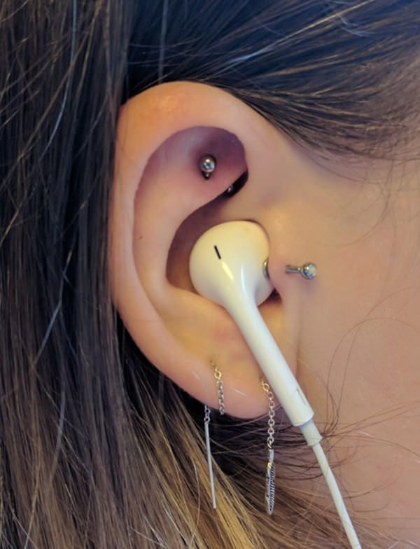 Rook Piercing Pain Price Aftercare Tips With 55