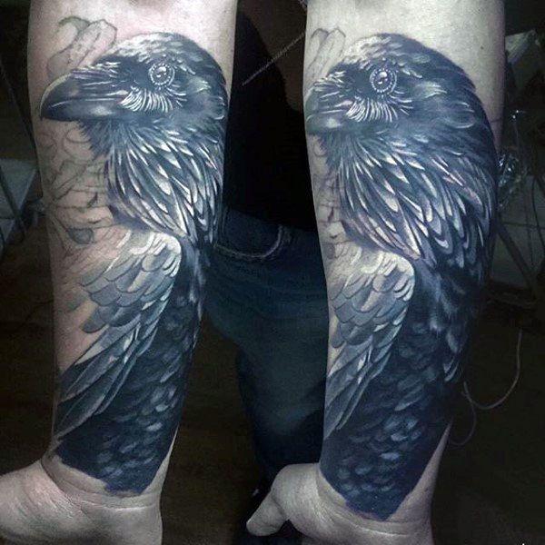 crow tattoo 30