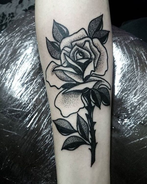 155 Rose Tattoos: Everything You Should Know (with Meanings) - Wild Tattoo  Art