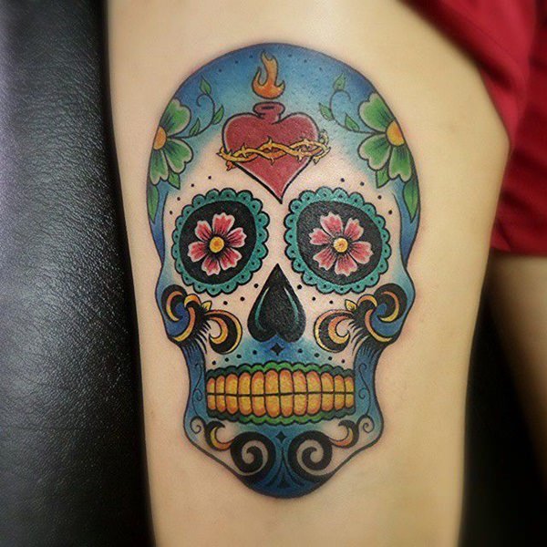 sugar-skull-tattoos