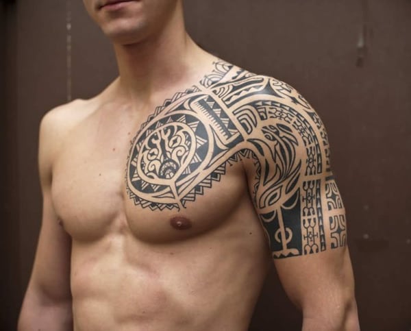 255+ Best Chest Tattoos You Can Opt For: #110 Will Blow Your Mind - Wild Tattoo Art