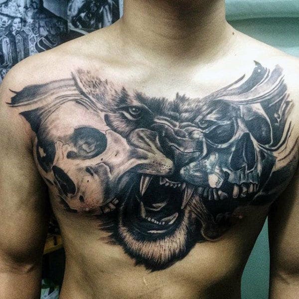 255+ Best Chest Tattoos You Can Opt For: #110 Will Blow Your Mind - Wild  Tattoo Art