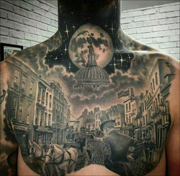 255+ Best Chest Tattoos You Can Opt For: #110 Will Blow Your Mind