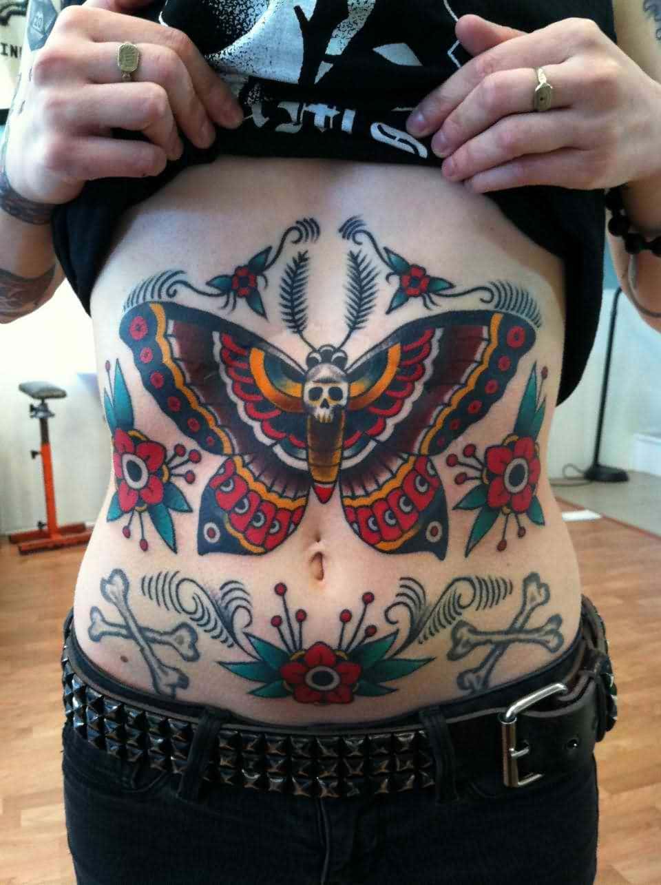 150 Stomach Tattoos That Will Help Make A Bold Style Statement - Wild Tattoo  Art
