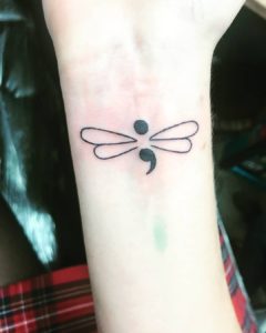 155+ Symbolic Semicolon Tattoos to Punctuate on your Body (with ...