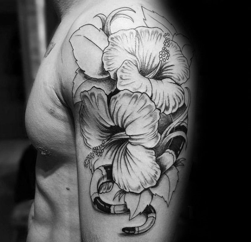 125+ Hibiscus Tattoos That Will Mesmerize People around ...
