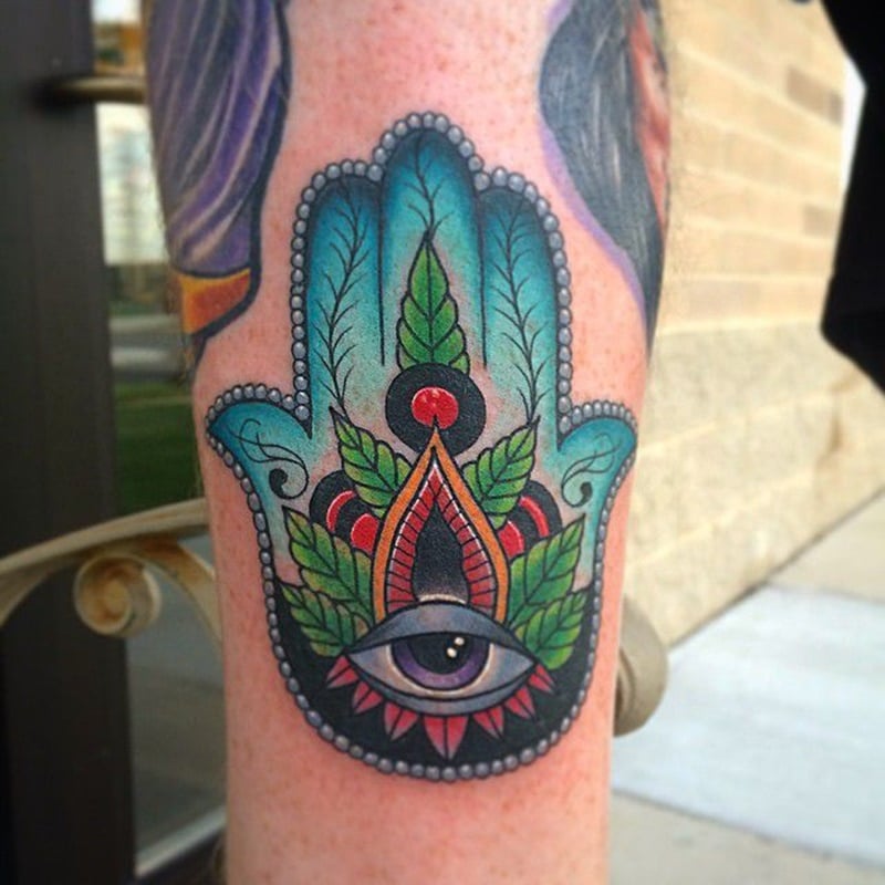 155+ Hamsa Tattoo Ideas That Pop! (with Meaning & Placements) - Wild Tattoo  Art
