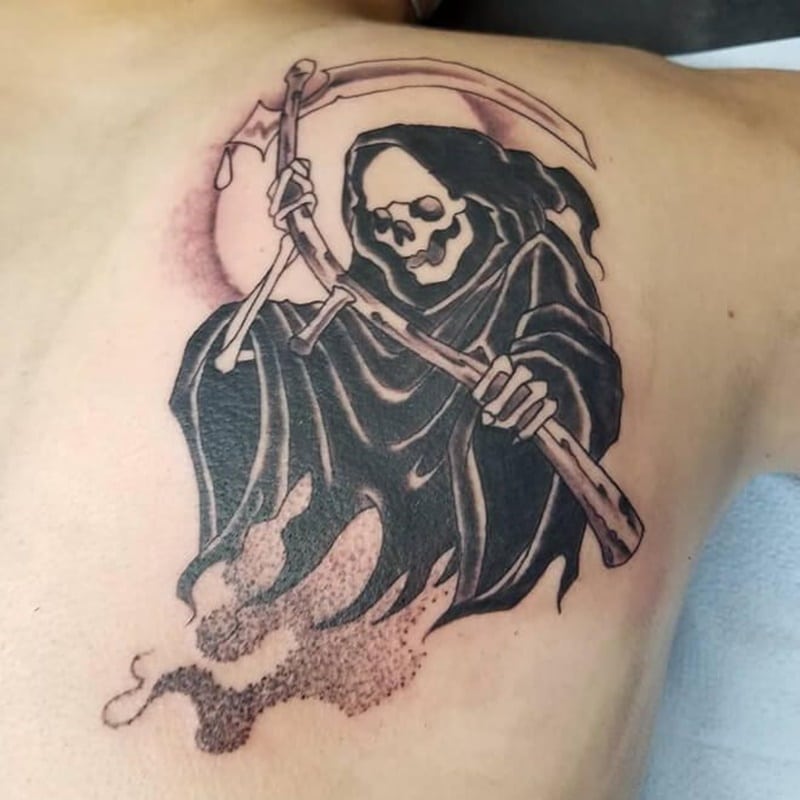 Top 63 Grim Reaper Tattoo Ideas 2021 Inspiration Guide
