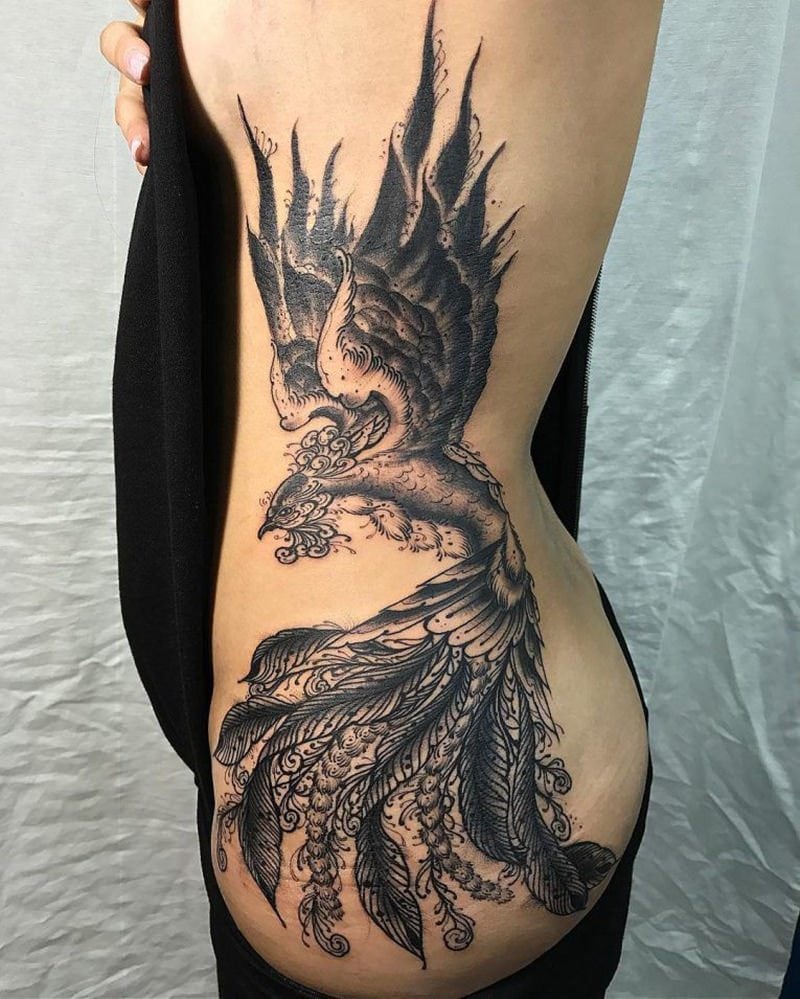 155 Phoenix Tattoo Ideas That Are Rejuvenating Meanings Wild Tattoo Art