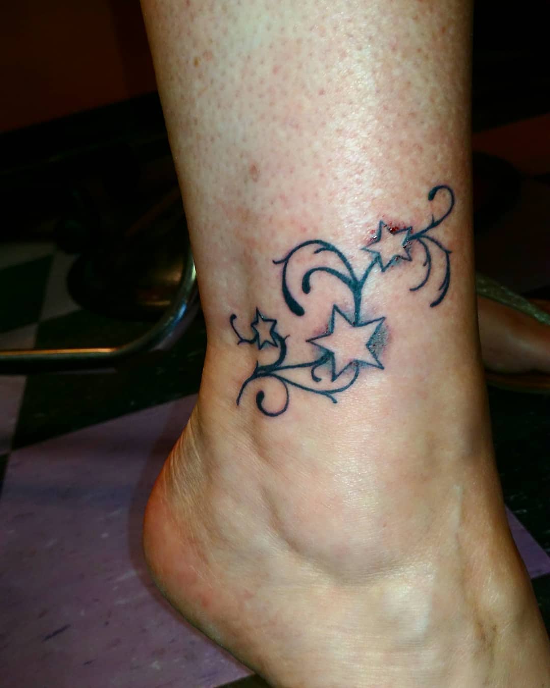 Old School Leg Owl Tattoo by All Star Ink Tattoos