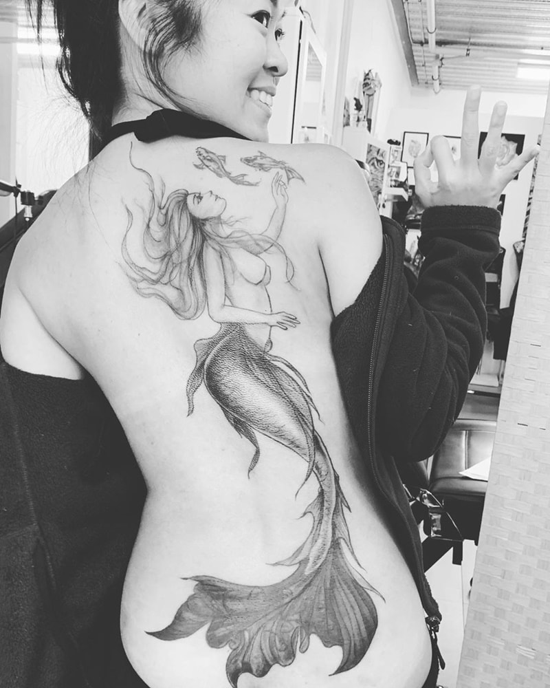 125 Cutest Mermaid Tattoos for You (2022) - Wild Tattoo Art