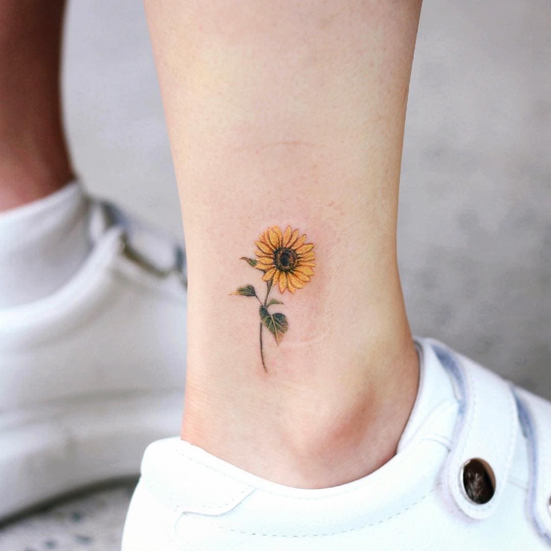 Sunflower Tattoo.