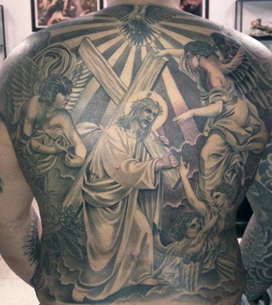 tatuagem de jesus