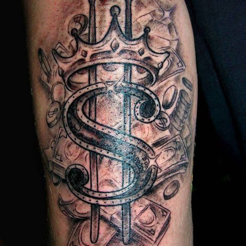 Top 53 Mindblowing Money Tattoo Ideas  2021 Inspiration Guide