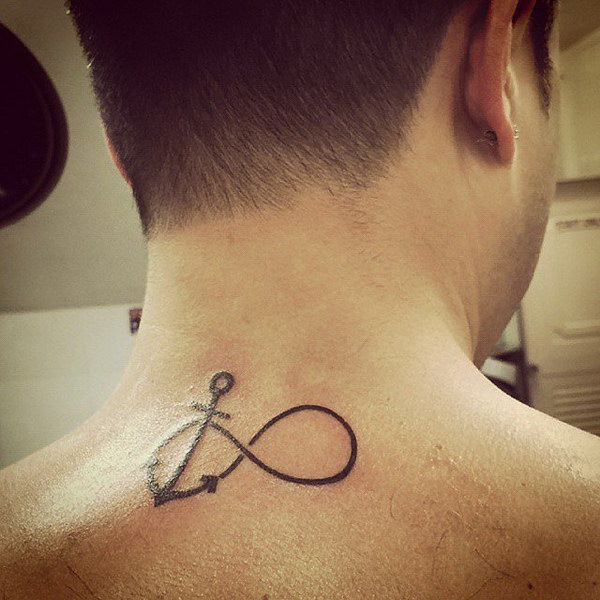 anchor infinity tattoo