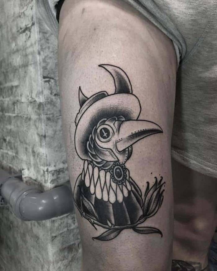 45 Gothic Plague Doctor Tattoo Ideas - Wild Tattoo Art