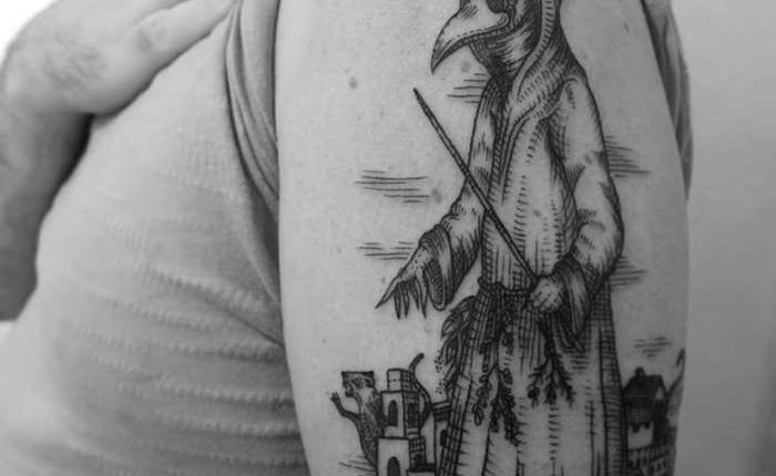 45 Gothic Plague Doctor Tattoo Ideas