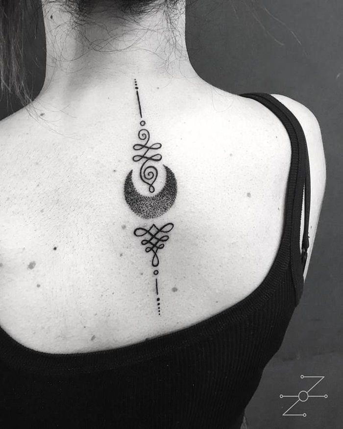 Lotus Unalome Tattoo Design – Moon Lotus Unalome – Coyote Tattoo Designs-kimdongho.edu.vn