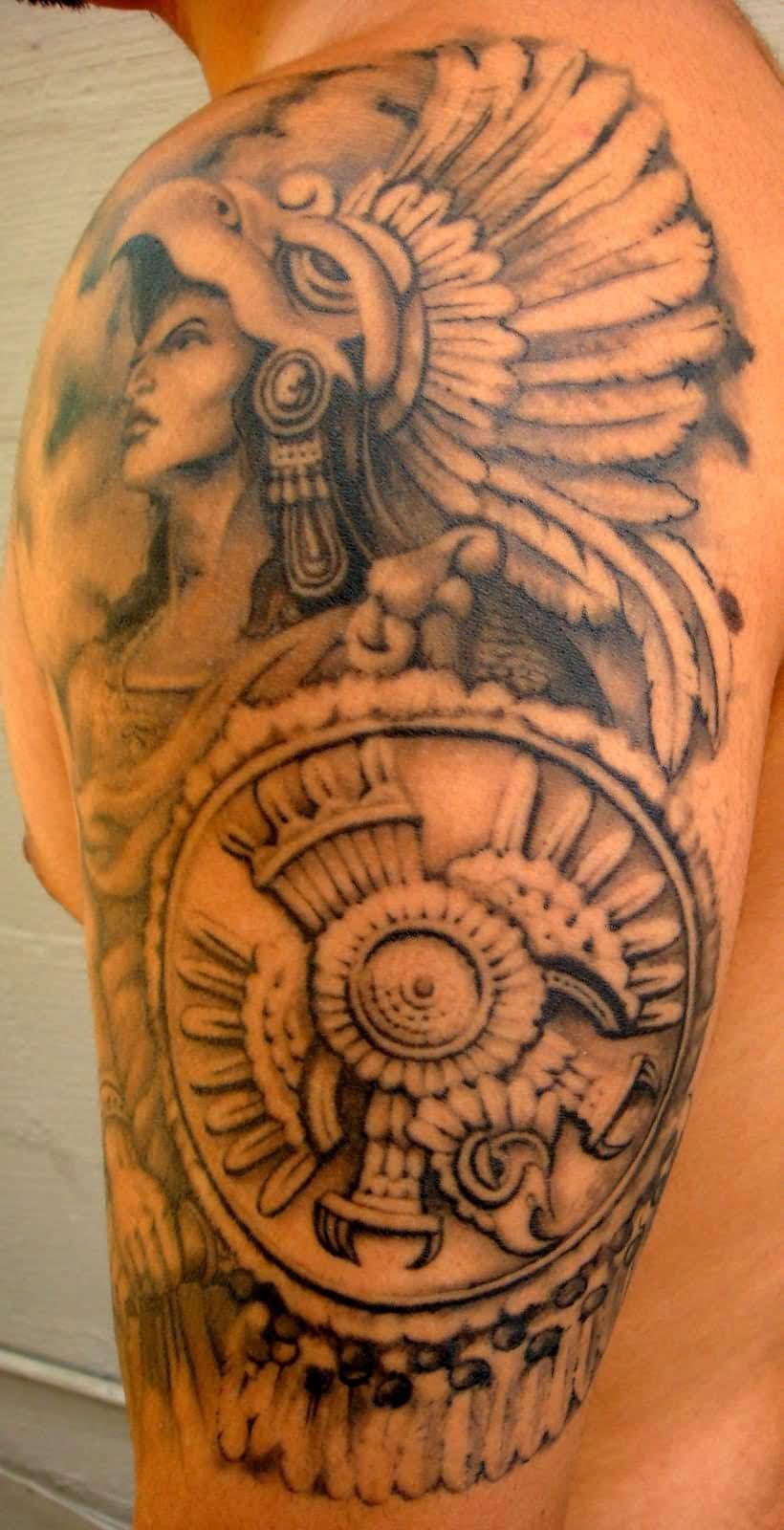 Mexican Aztec Tattoos
