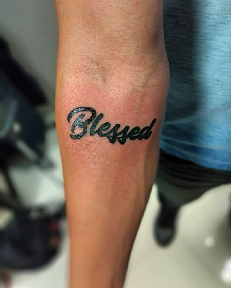 115 Blessed Tattoos to Show Your Appreciation for Life - Wild Tattoo Art