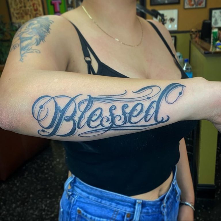 115 Blessed Tattoos to Show Your Appreciation for Life - Wild Tattoo Art