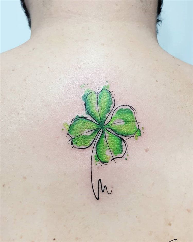 Four Leaf Clover tattoo